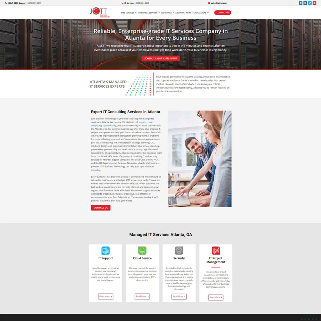 atlanta based IT company that services property managers