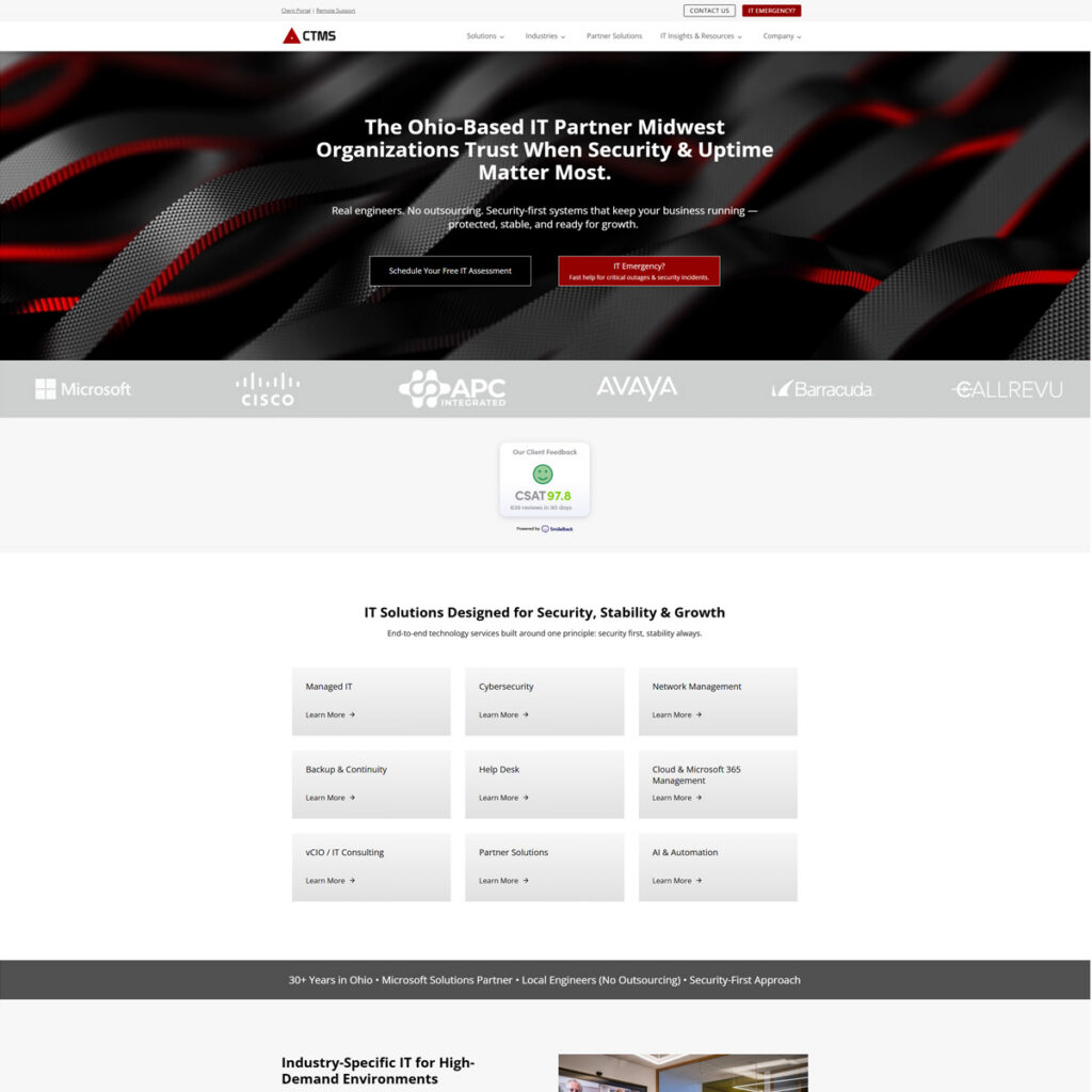 midwestern it support company serving property management companies