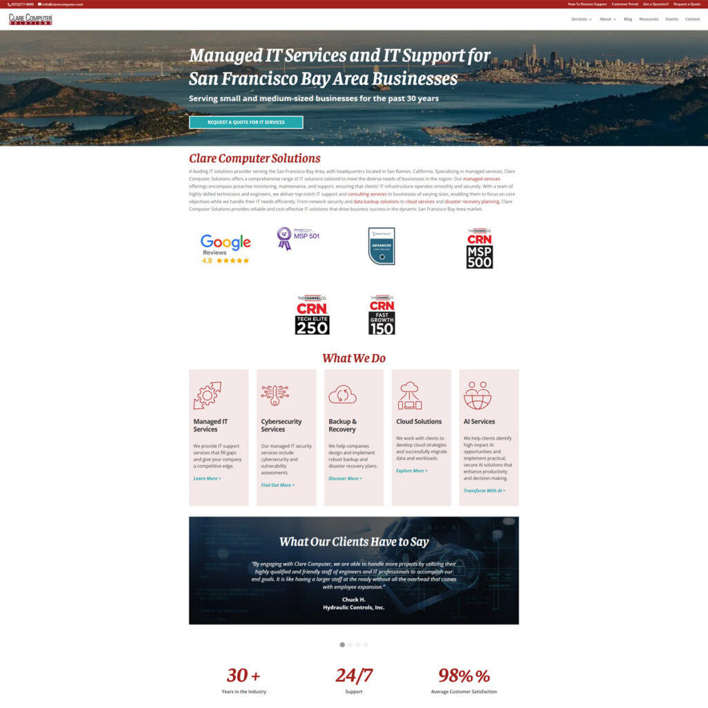 west coast IT provider that serves property managers